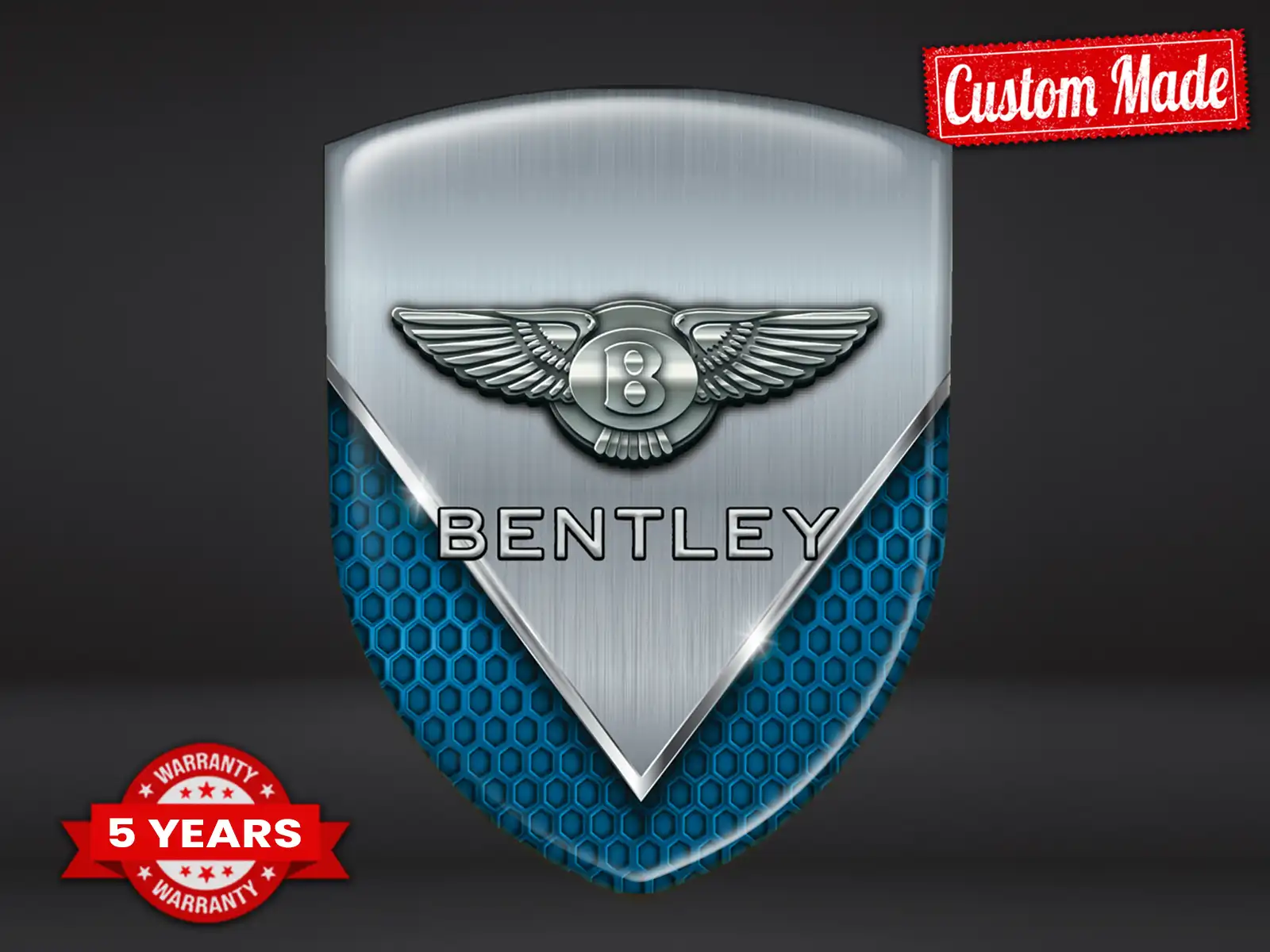 Bentley Logo Auto Edición Máximo Pro Duradero Con Estilo